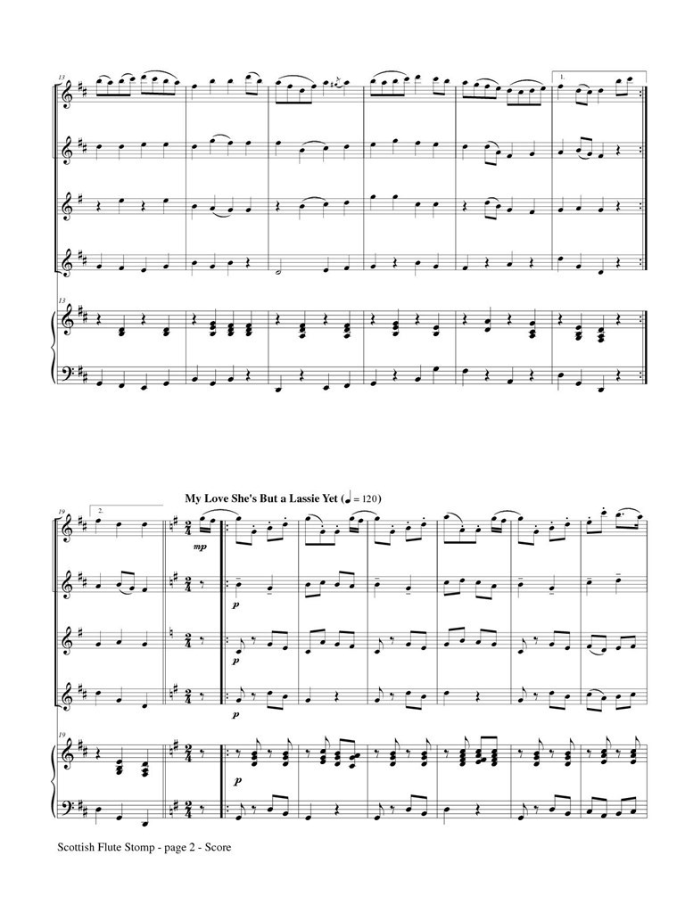 Scottish Flute Stomp